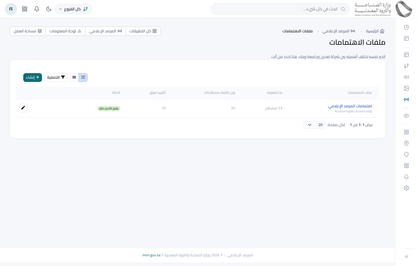 المرصد الإعلامي › ملفّ الاهتمام